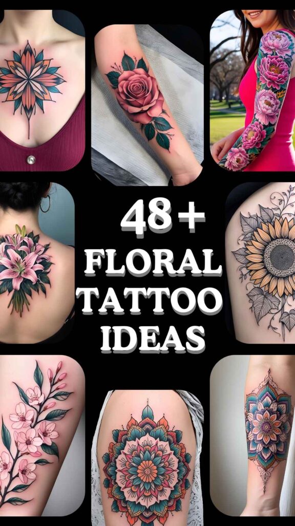 Floral Tattoo Ideas