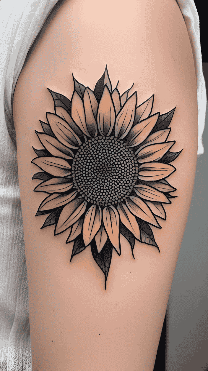 Sunflower Tattoo Ideas