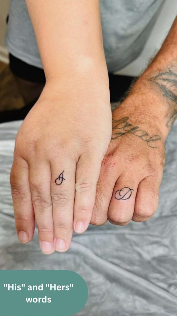 Couple Finger Tattoo Ideas