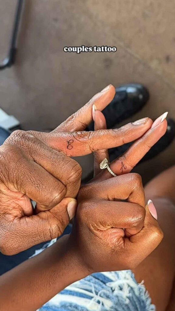 Couple Finger Tattoo Ideas