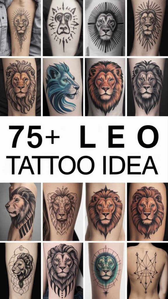 Leo Tattoo Ideas