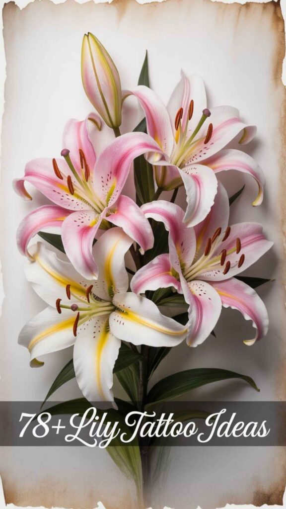 Lily Tattoo Ideas