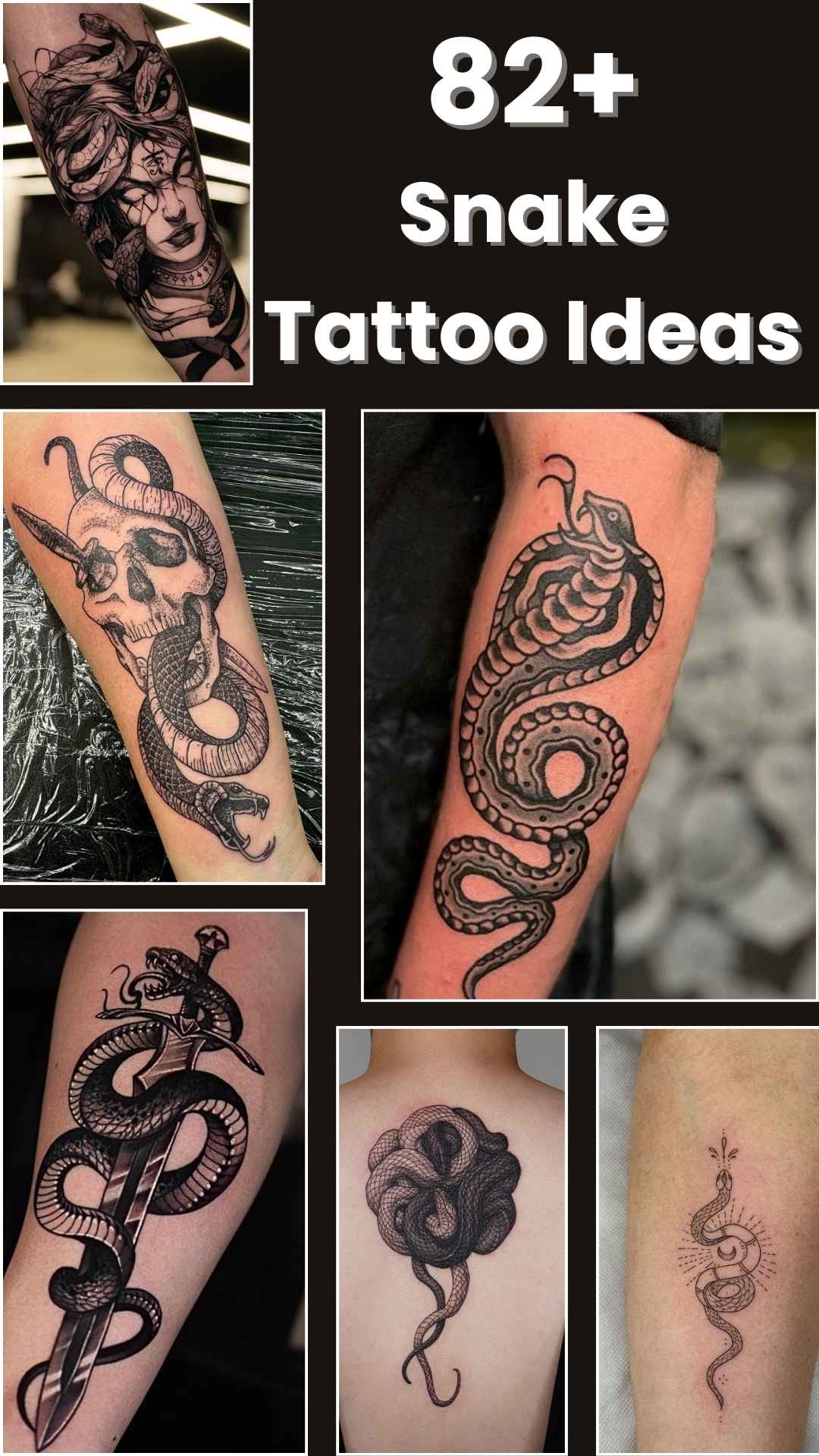Forearm snake tattoo - Bronctattooaus.com