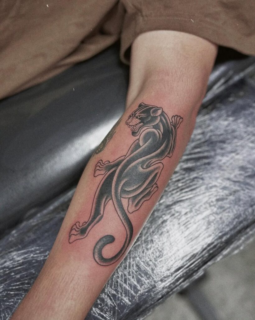 Black Panther Tattoo Ideas