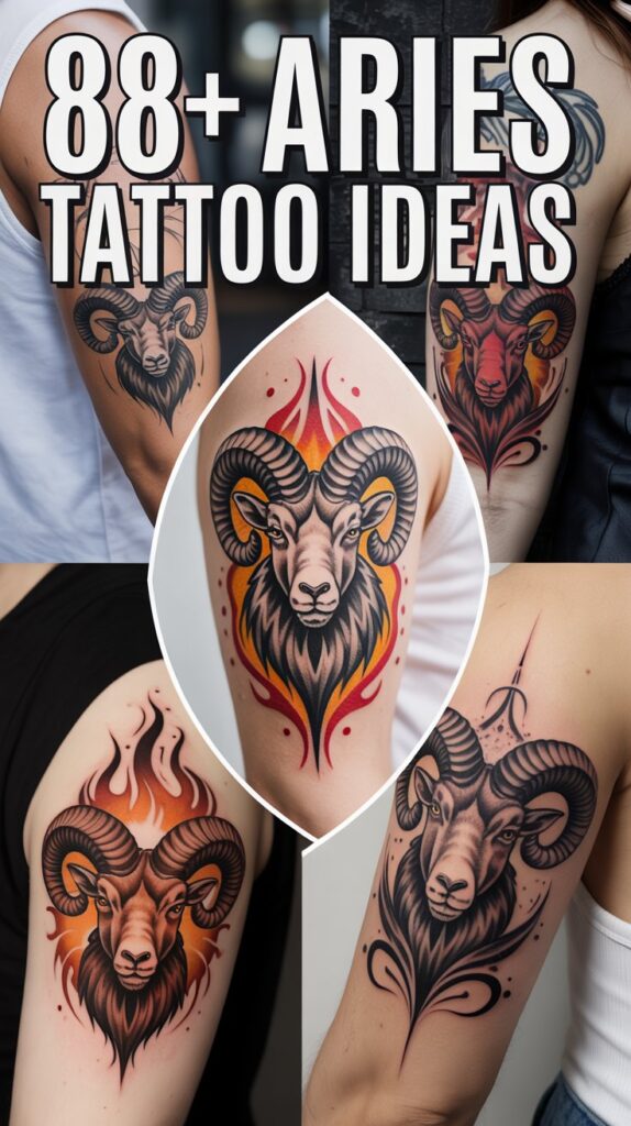 Aries Tattoo Ideas