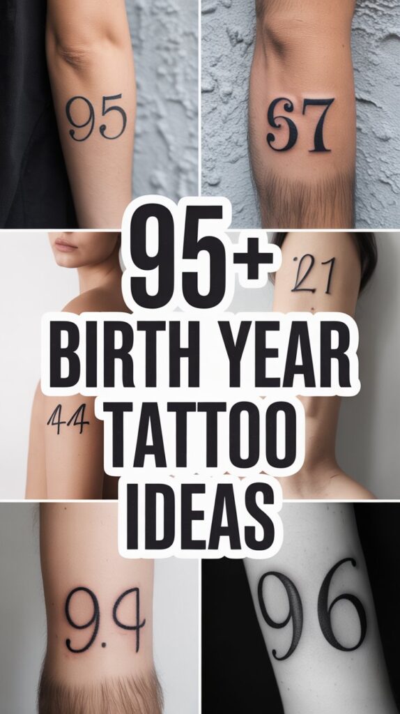 Birth Year Tattoo