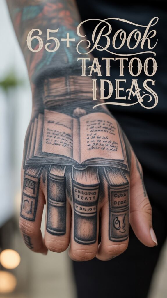 Book Tattoo Ideas