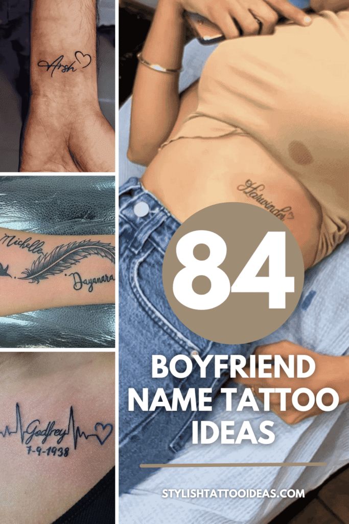 Boyfriend Name Tattoo Ideas