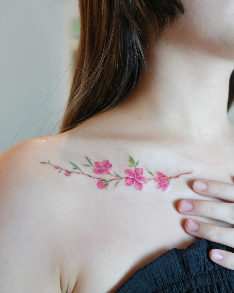 Cherry Blossom Tattoo Ideas
