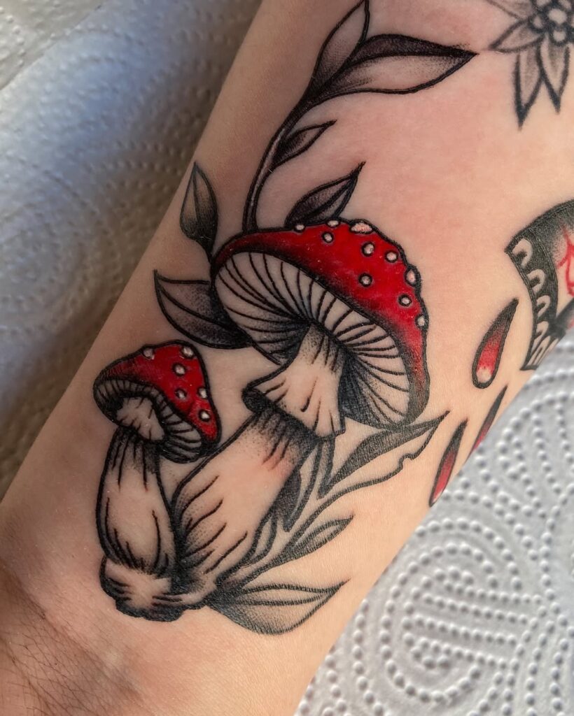 Mushroom Tattoo Ideas