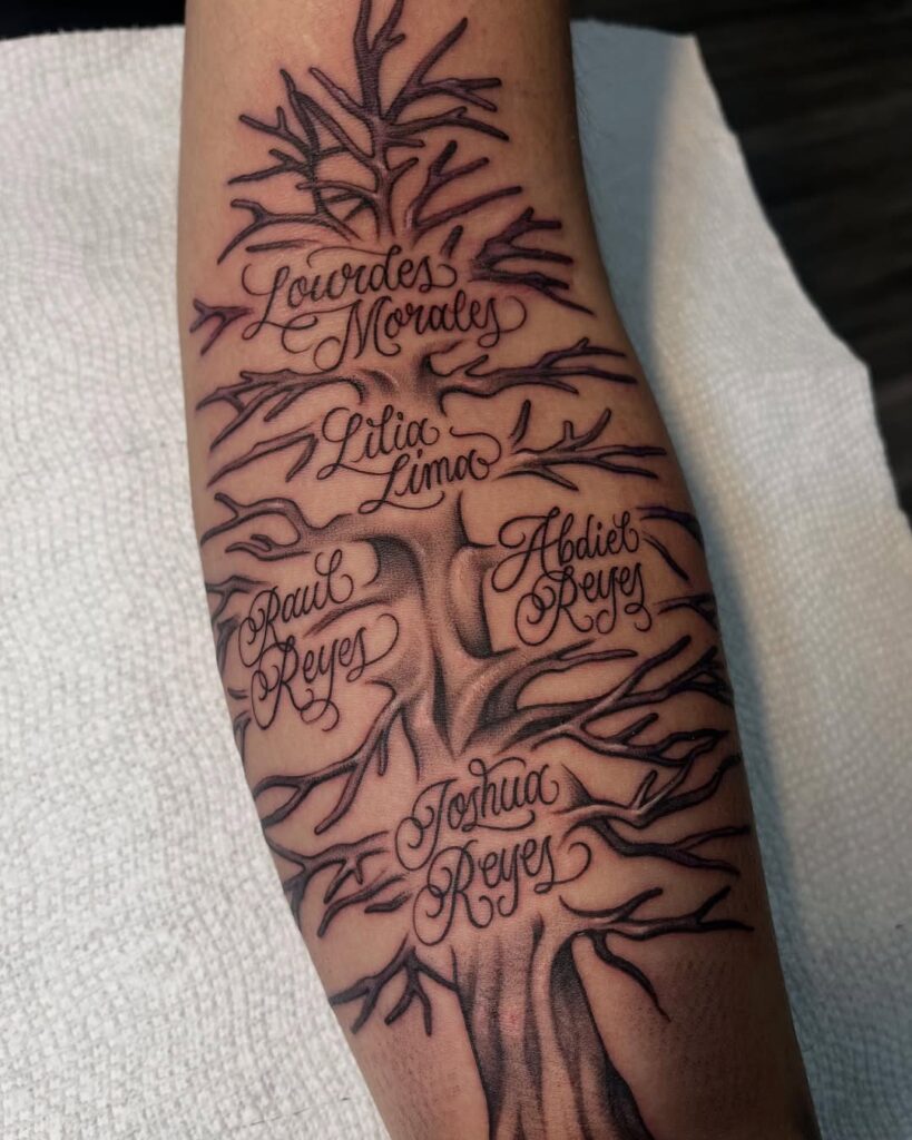 Family Tree Tattoo Ideas