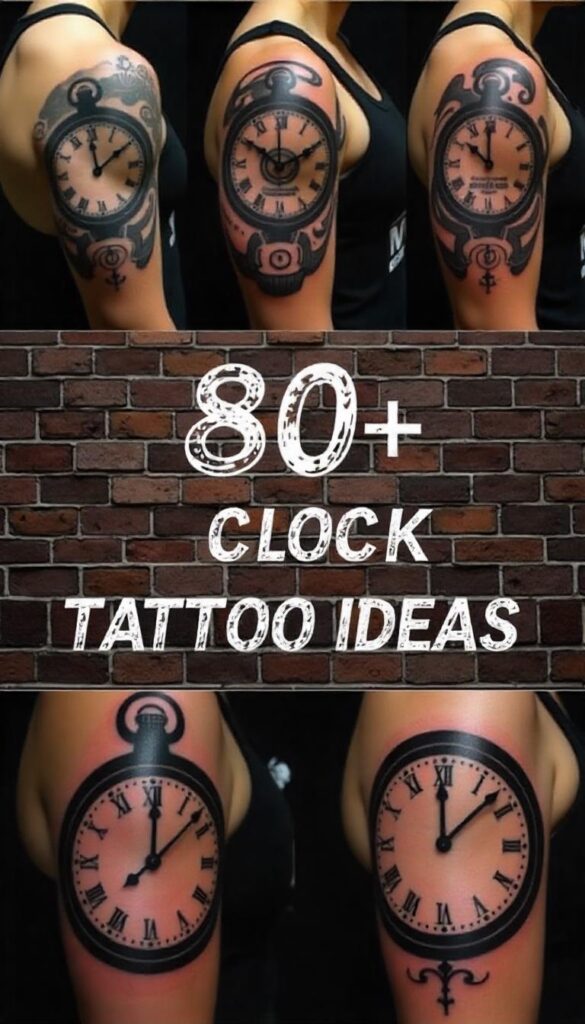 Clock Tattoo Ideas