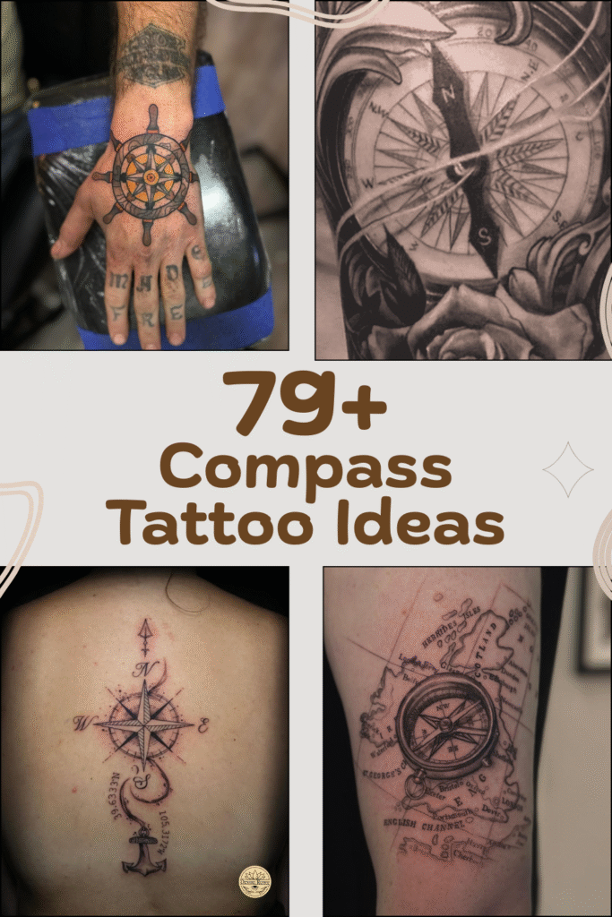 Compass Tattoo Ideas