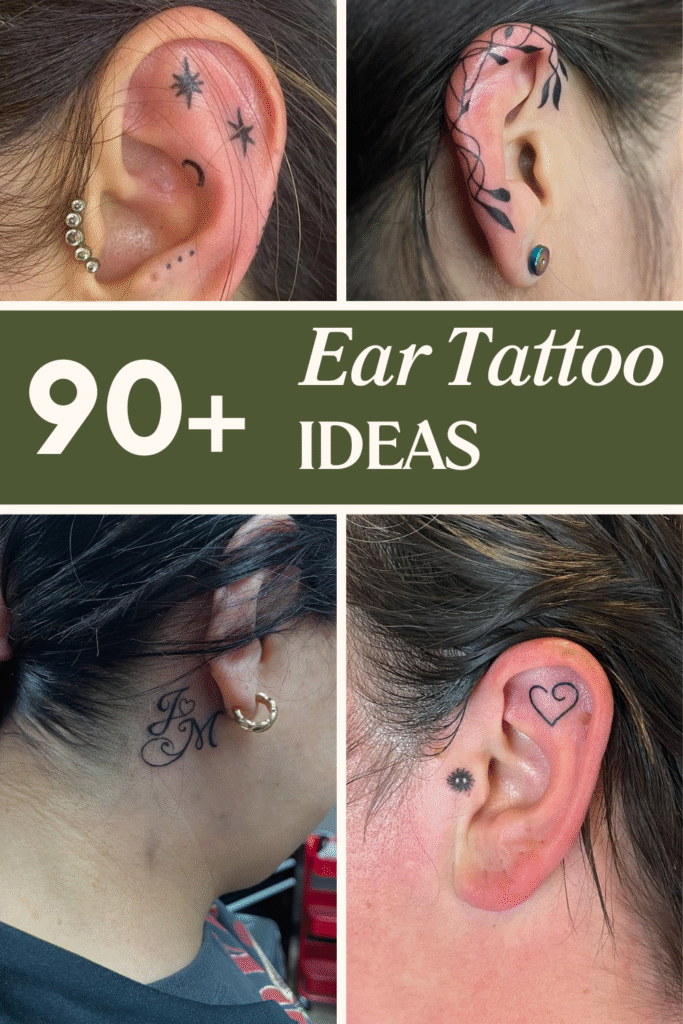 Ear Tattoo Ideas