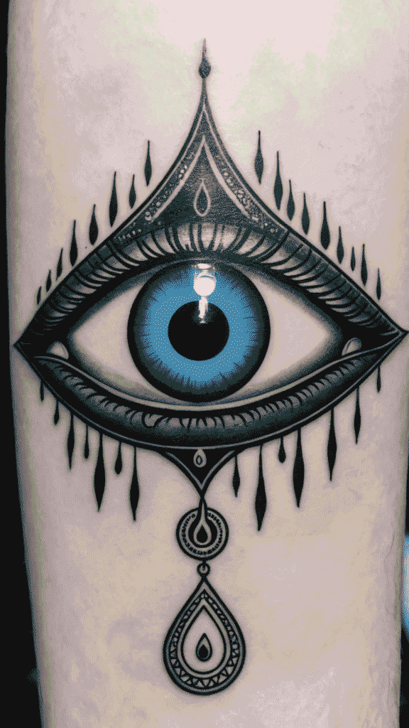 Evil Eye Tattoo Ideas
