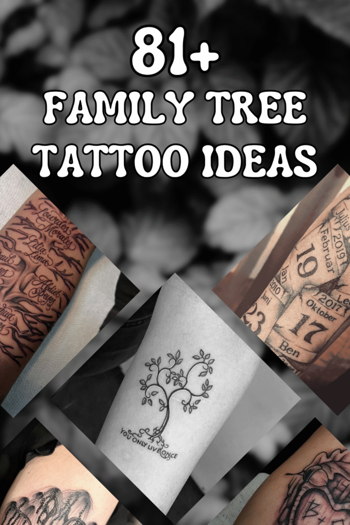 Family Tree Tattoo Ideas