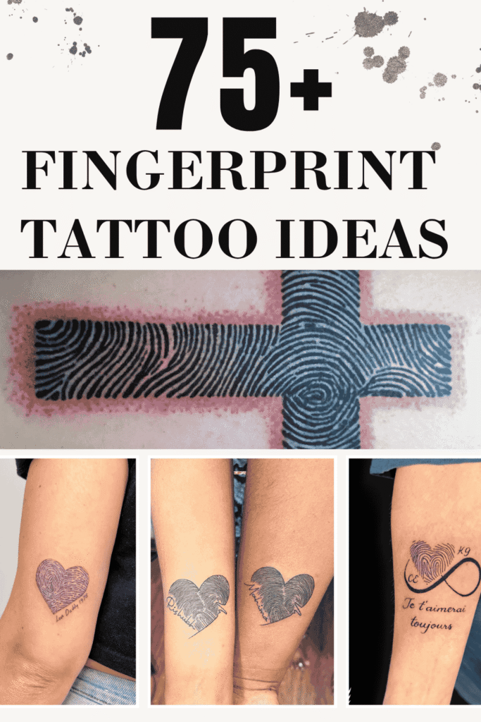 Fingerprint Tattoo Ideas