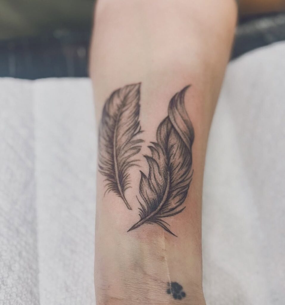 Feather Tattoo Ideas