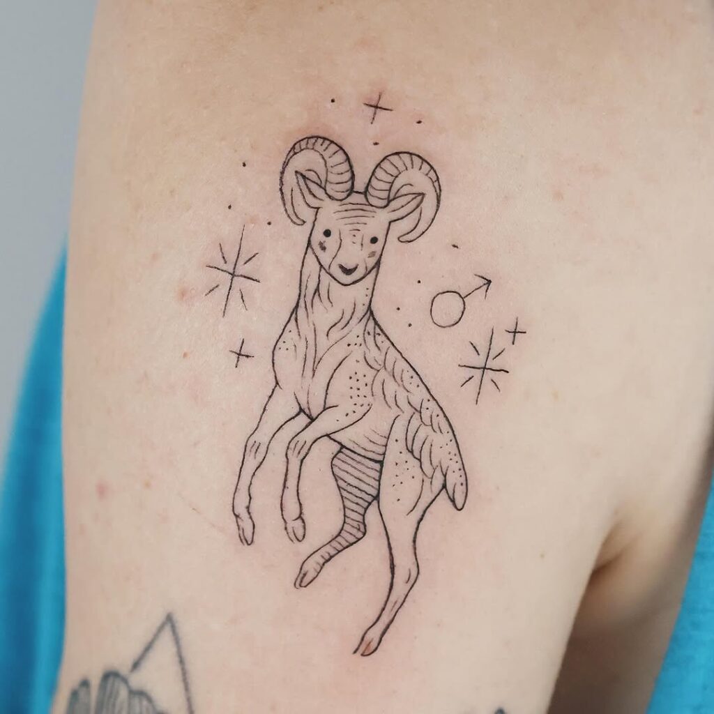 Aries Tattoo Ideas