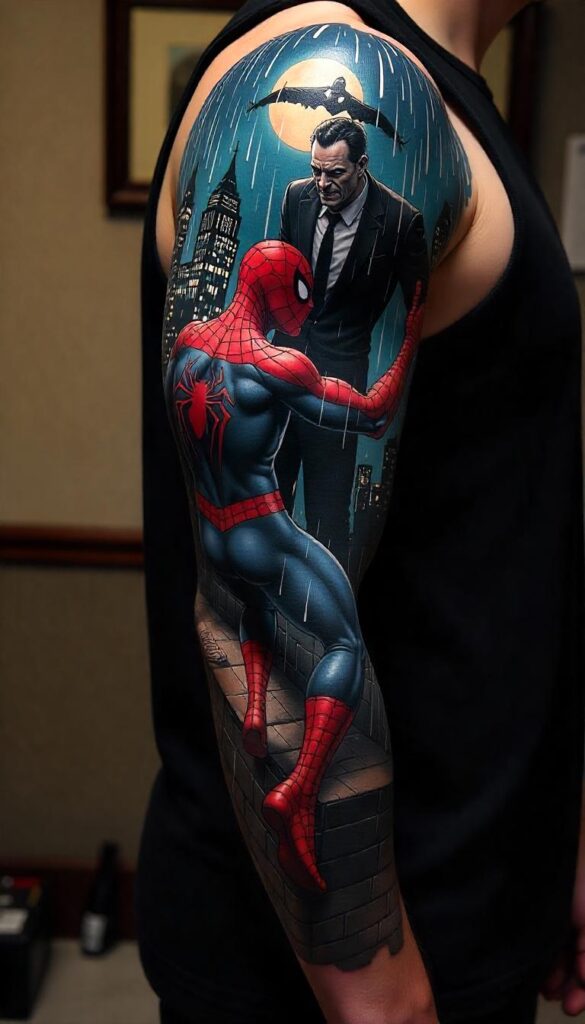 Spiderman Tattoo Ideas