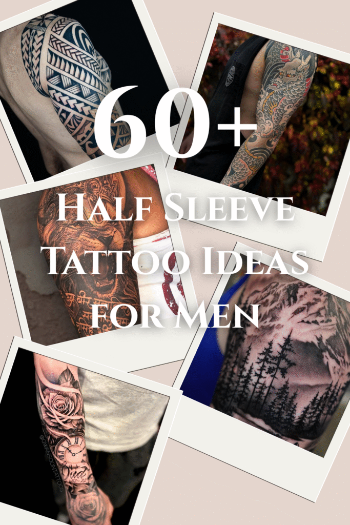 Half Sleeve Tattoo Ideas for Men