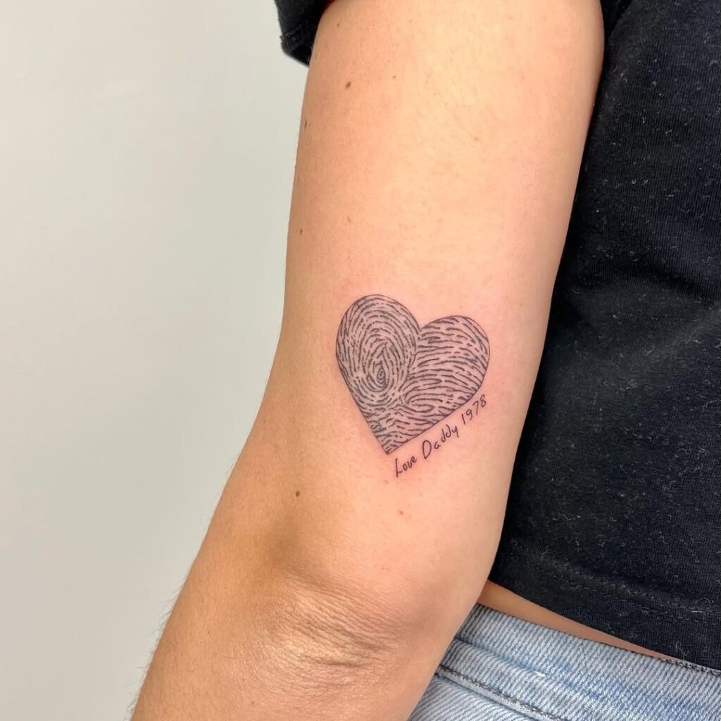 Fingerprint Tattoo Ideas