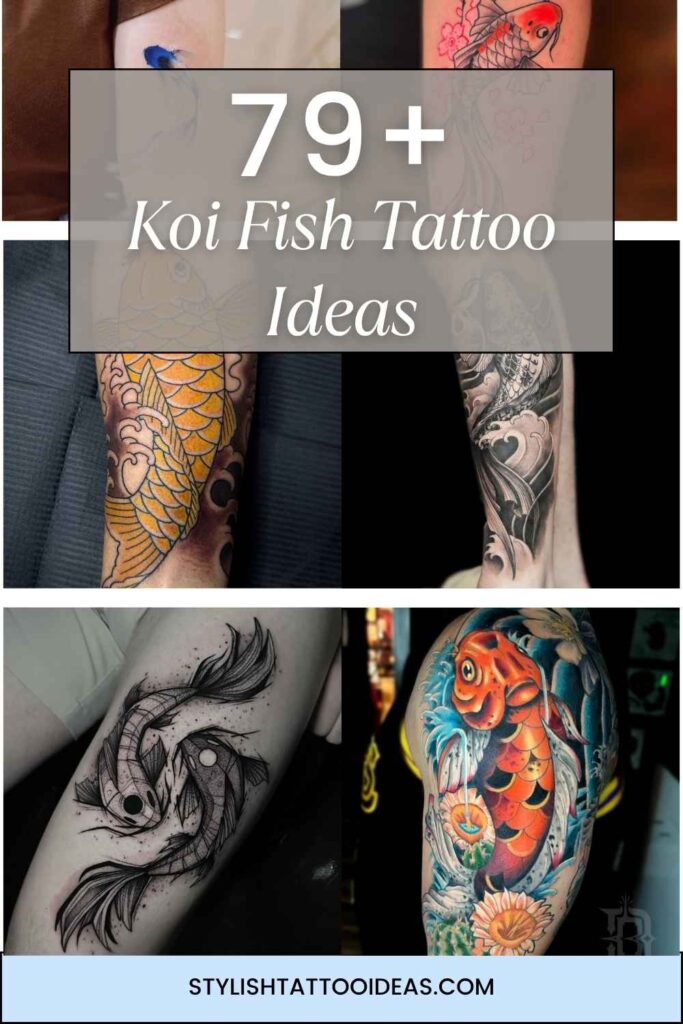 Koi Fish Tattoo Ideas