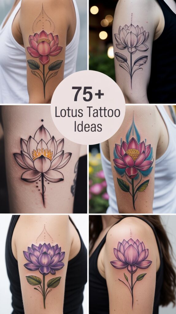 Lotus Tattoo Ideas