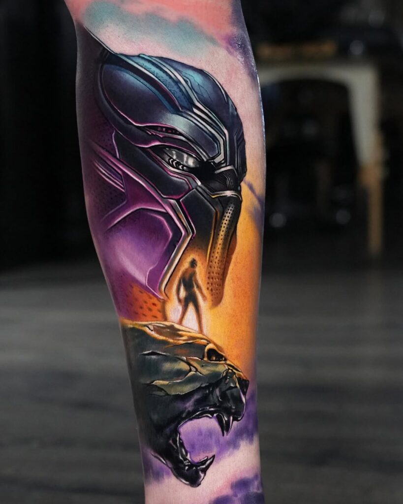 Black Panther Tattoo Ideas