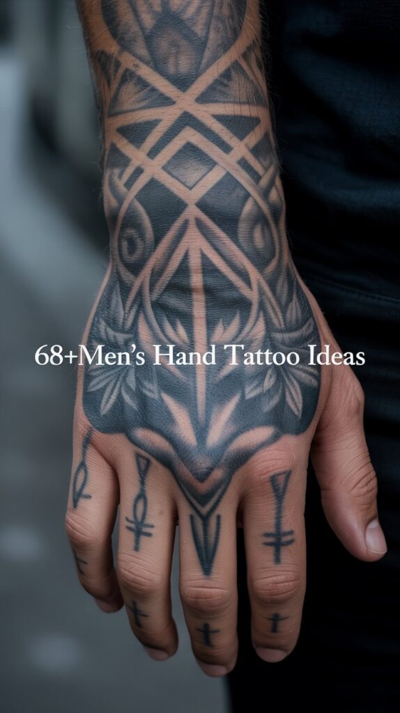 Men's Hand Tattoo Ideas