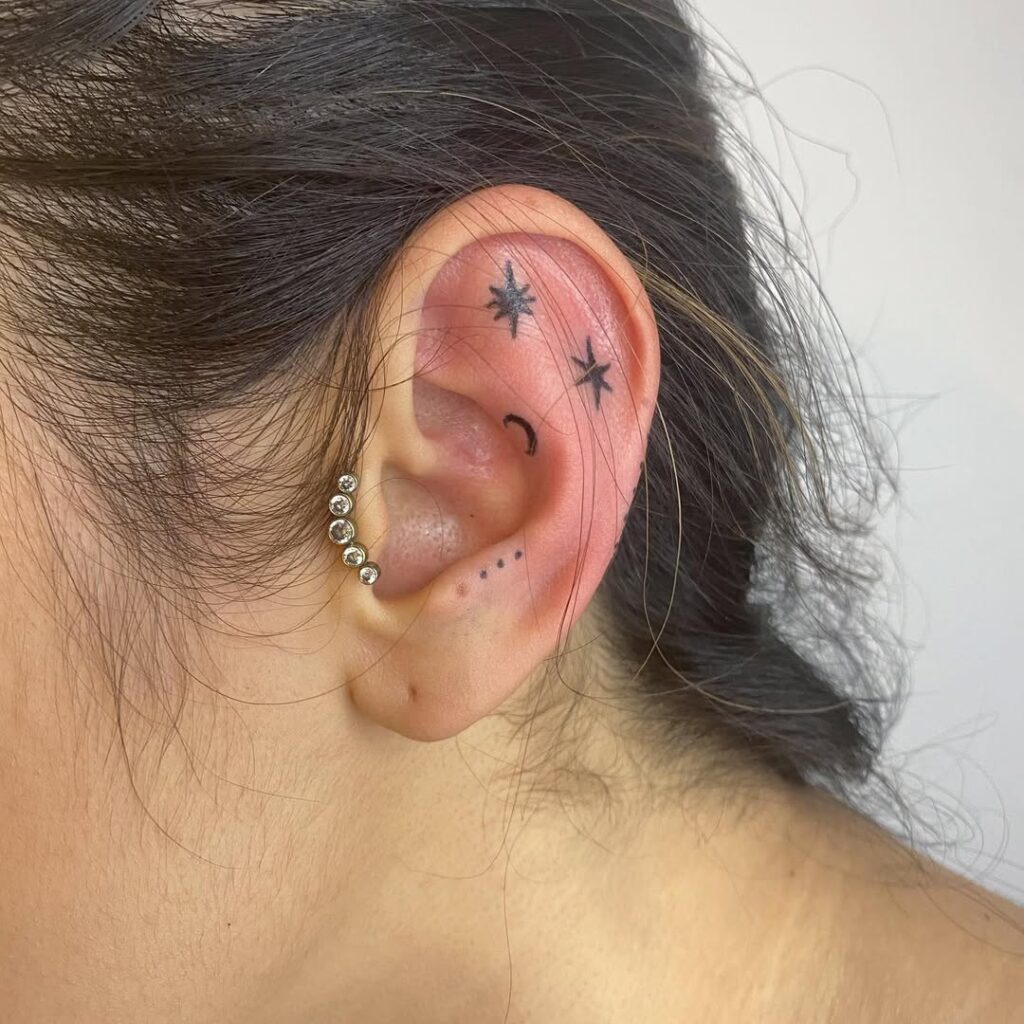Ear Tattoo Ideas