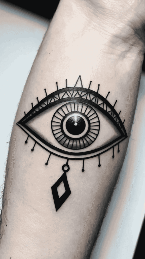 Evil Eye Tattoo Ideas
