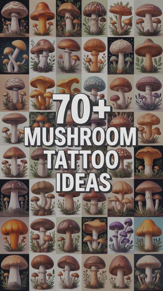 Mushroom Tattoo Ideas