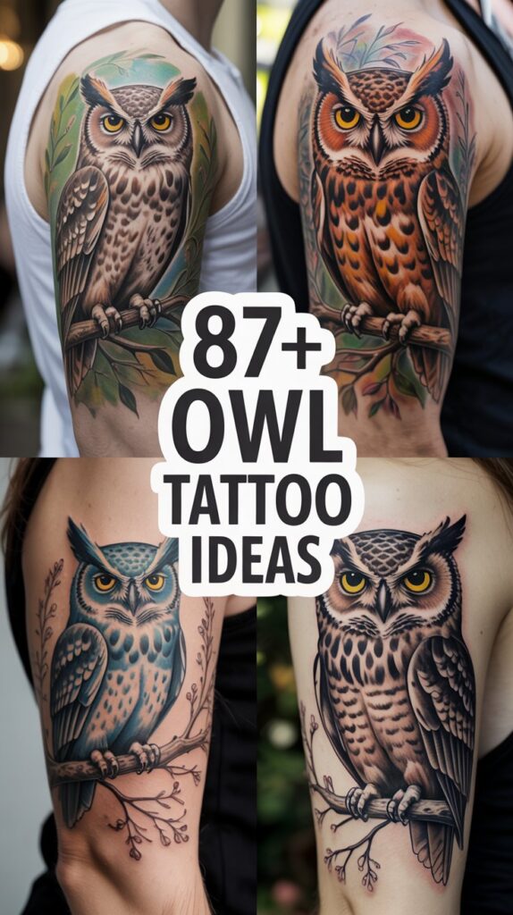 Owl Tattoo Ideas