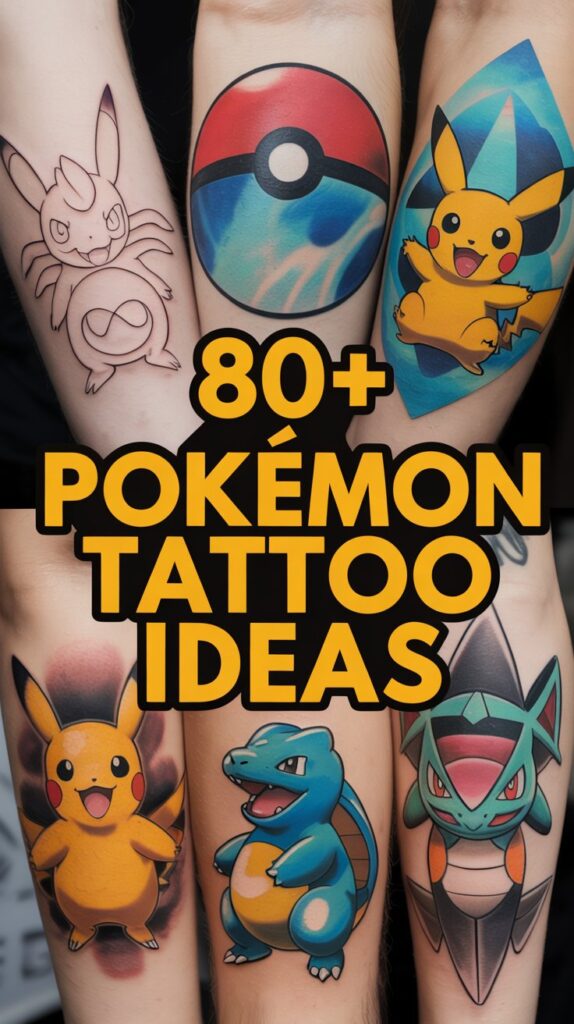Pokémon Tattoo Ideas