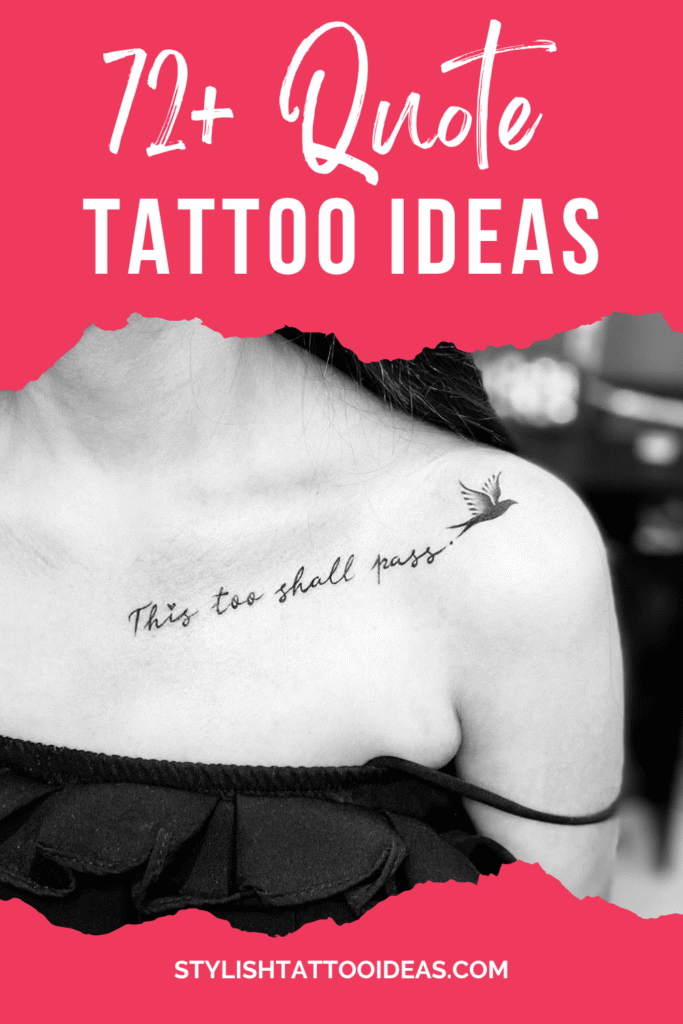 Quote Tattoo Ideas