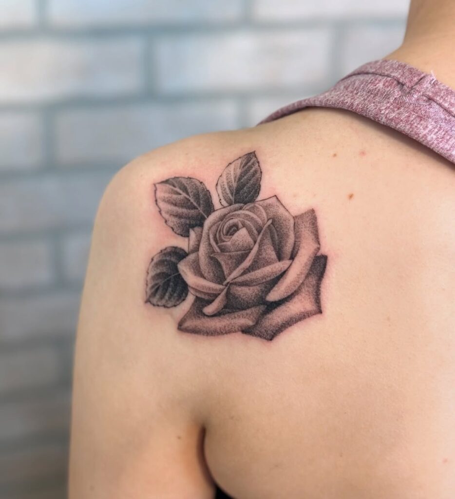 Black Rose Tattoo Ideas