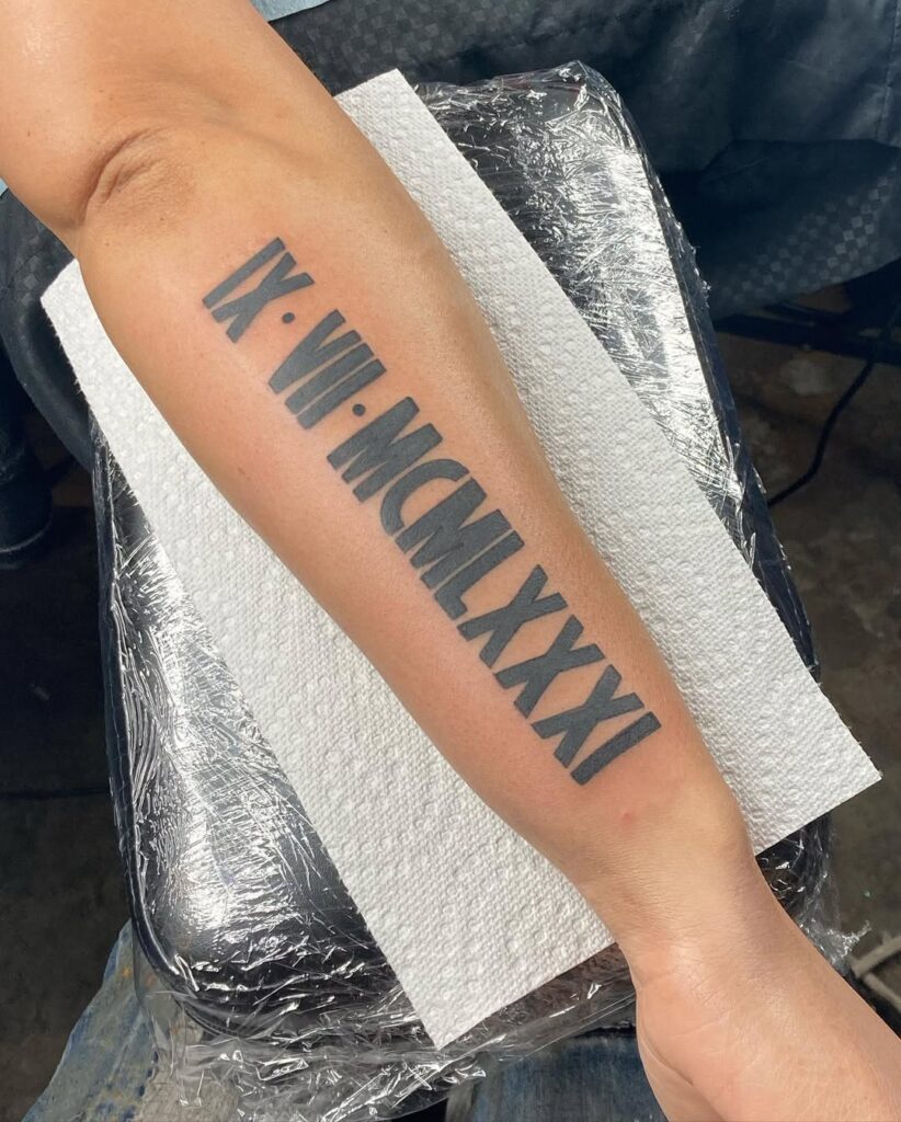 Birth Year Tattoo Ideas