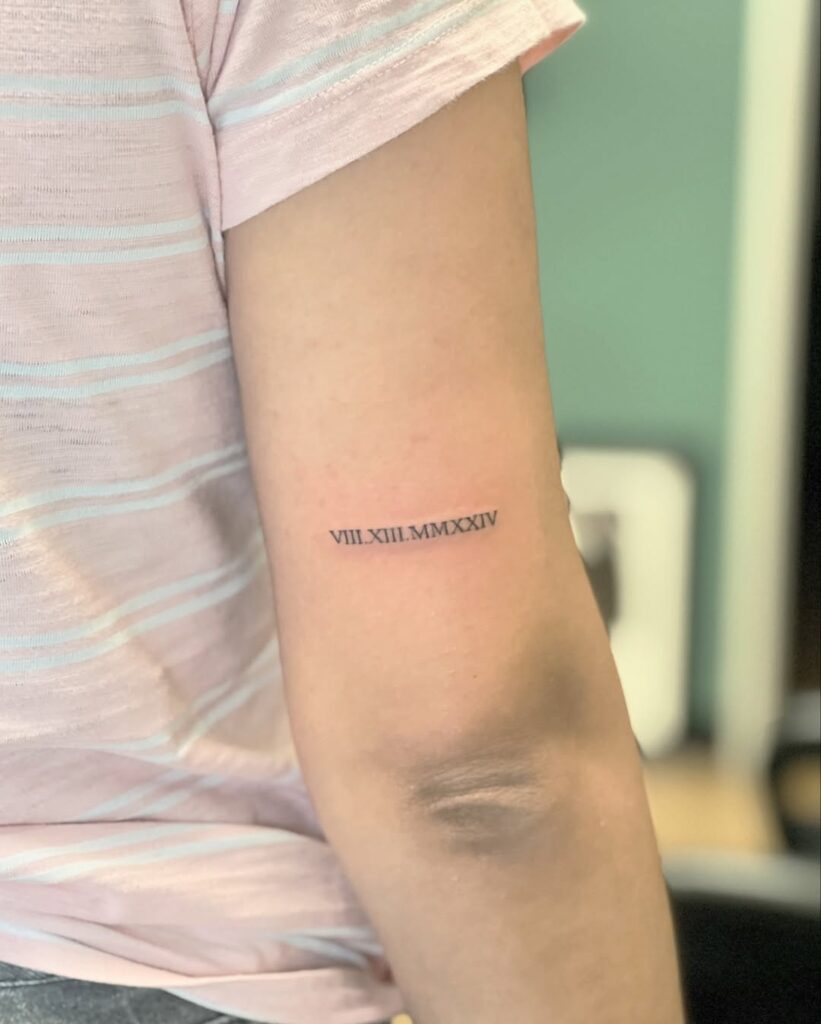 Number Tattoo Ideas