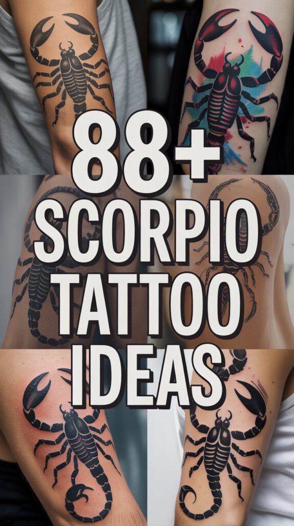 Scorpio Tattoo Ideas