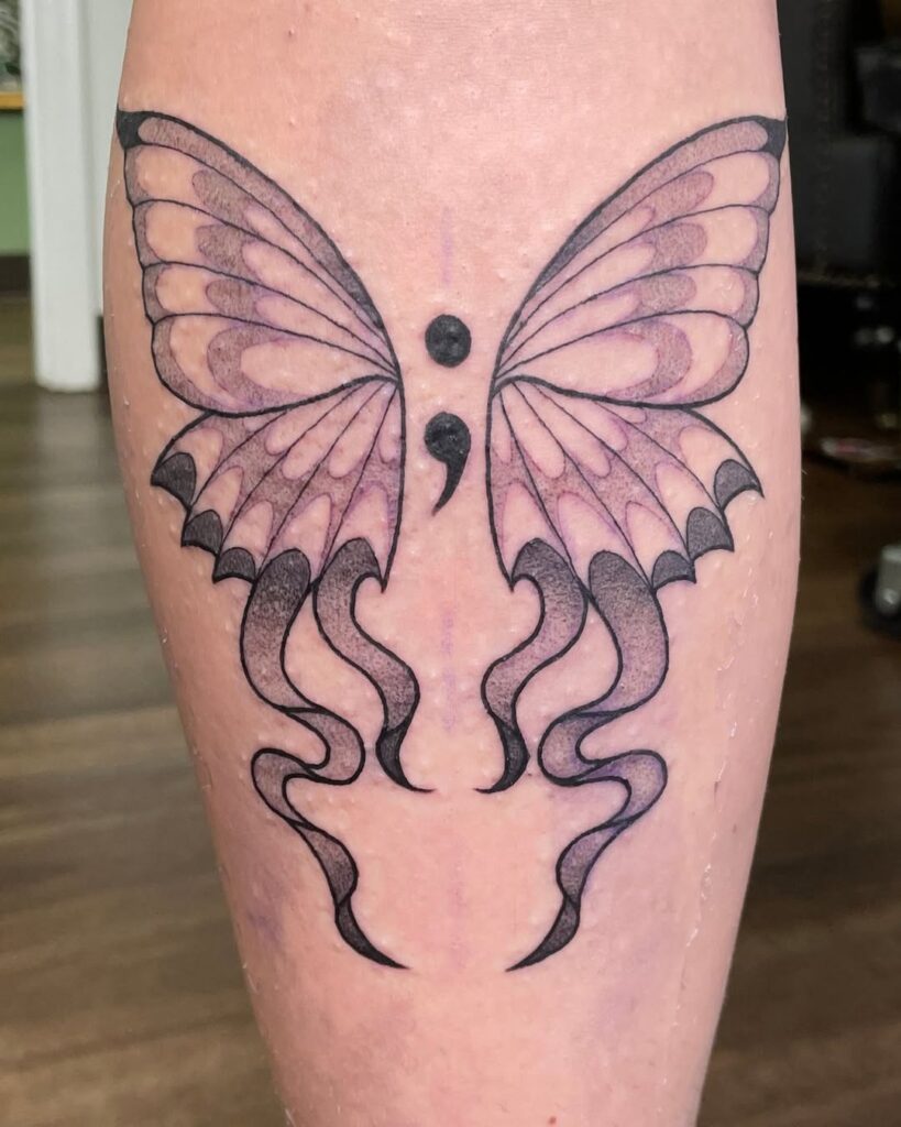 Semicolon Tattoo Ideas