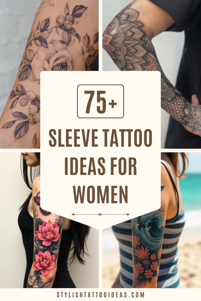 Sleeve Tattoo Ideas for Women