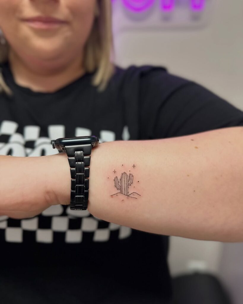 Cactus Tattoo Ideas
