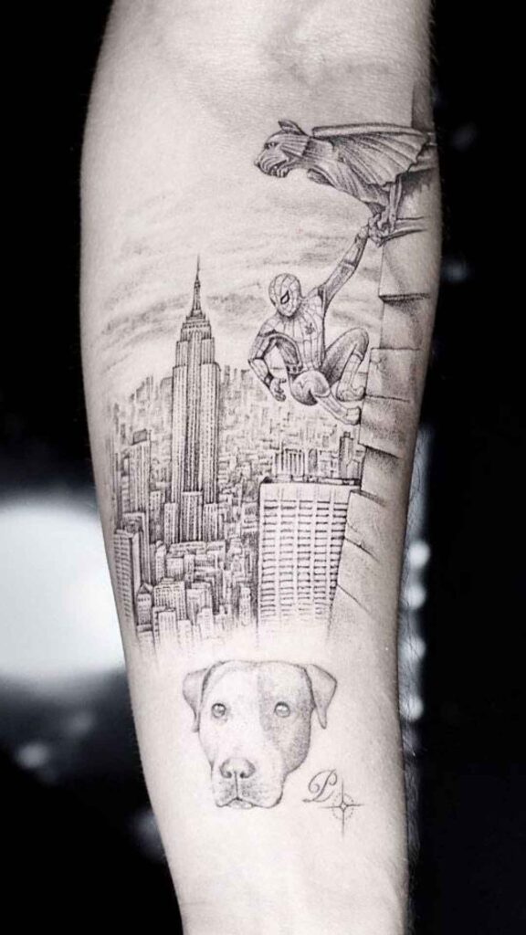 Spiderman Tattoo Ideas