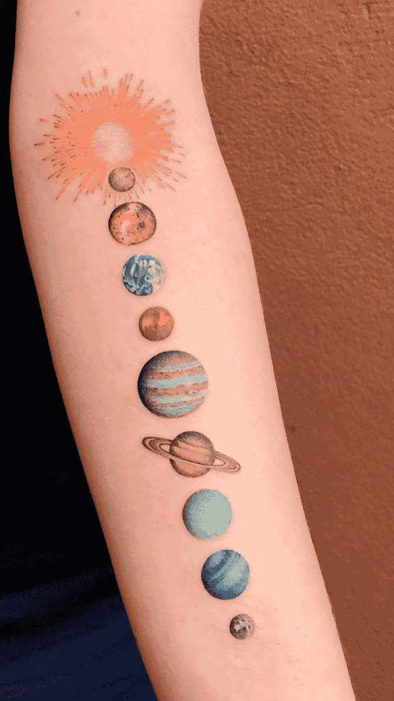 Space Tattoo Ideas