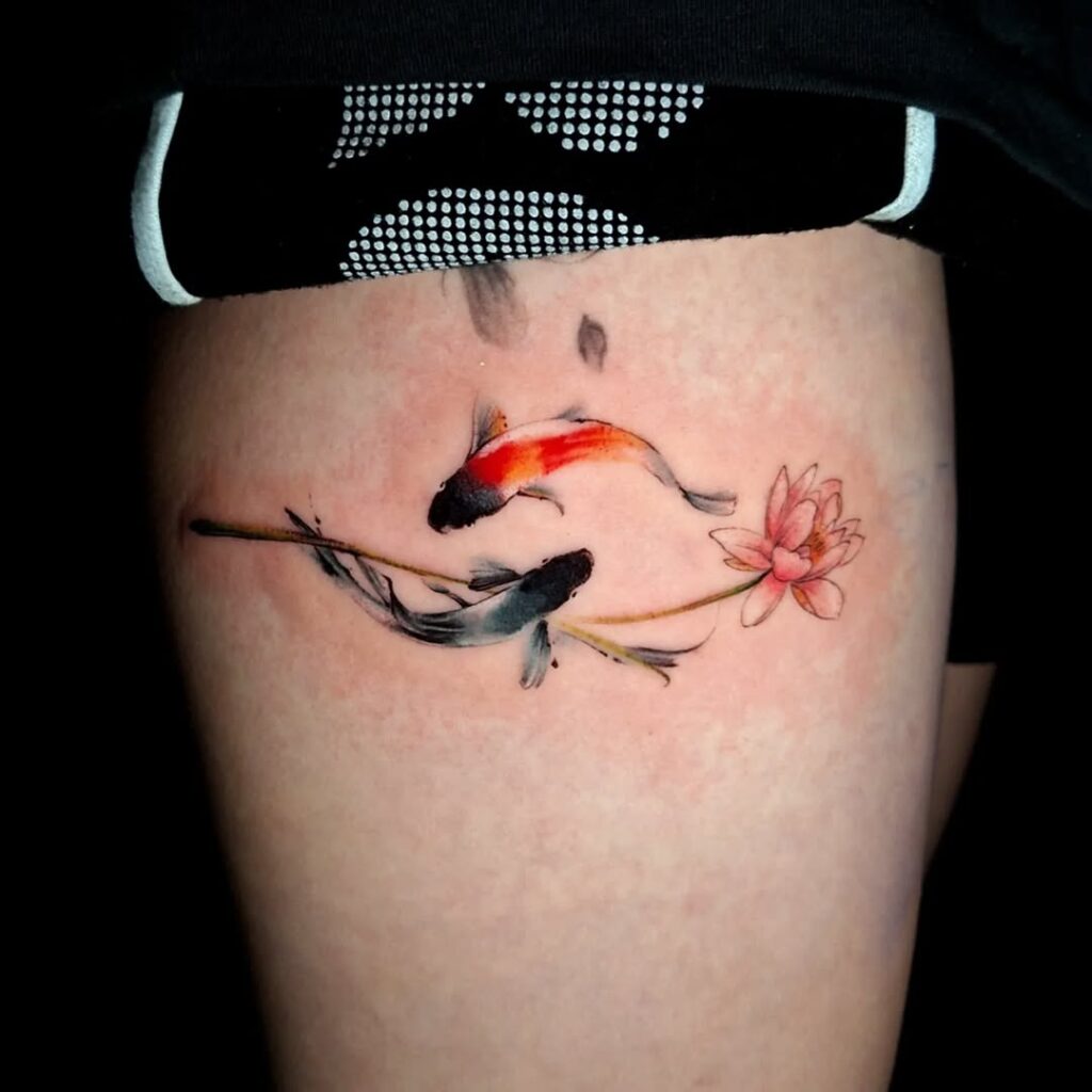 Koi Fish Tattoo Ideas