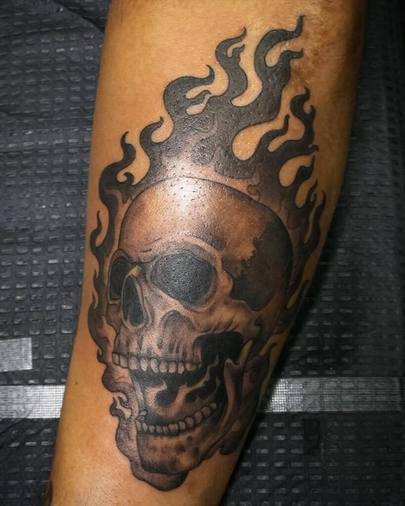 Flame tattoo ideas