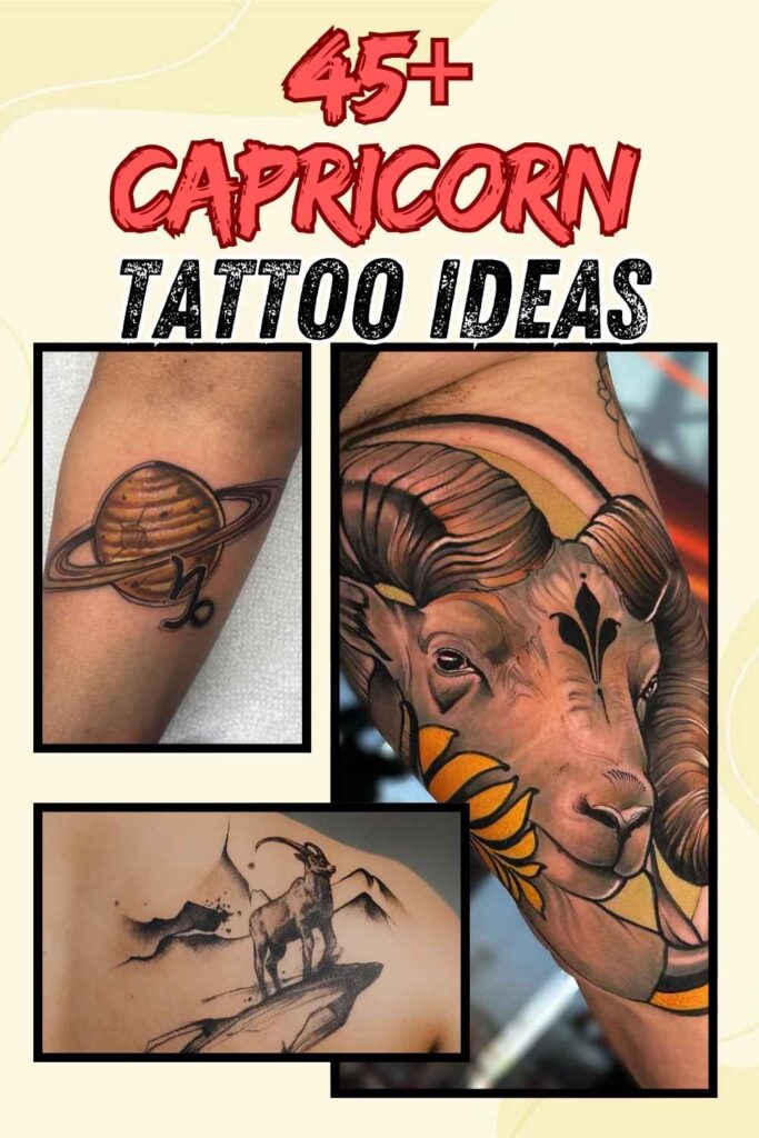 Capricorn Tattoo Ideas