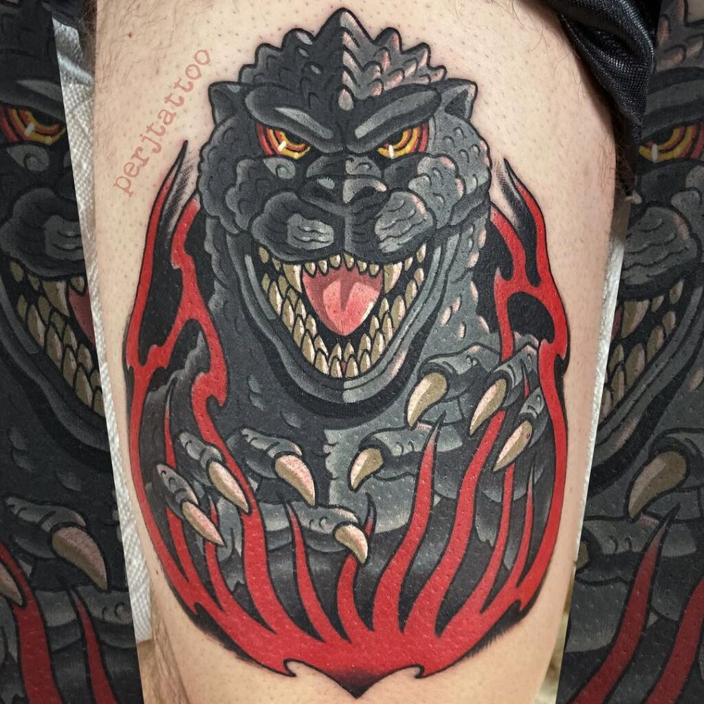 Godzilla Tattoo Ideas
