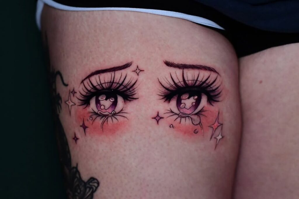 Emo Anime Tattoo Ideas